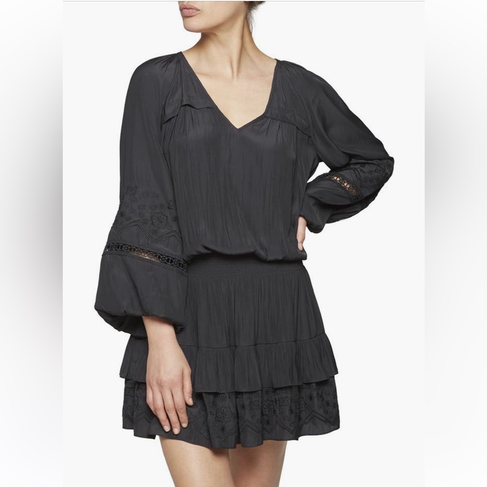 Ramy Brook Black Sabina Dress